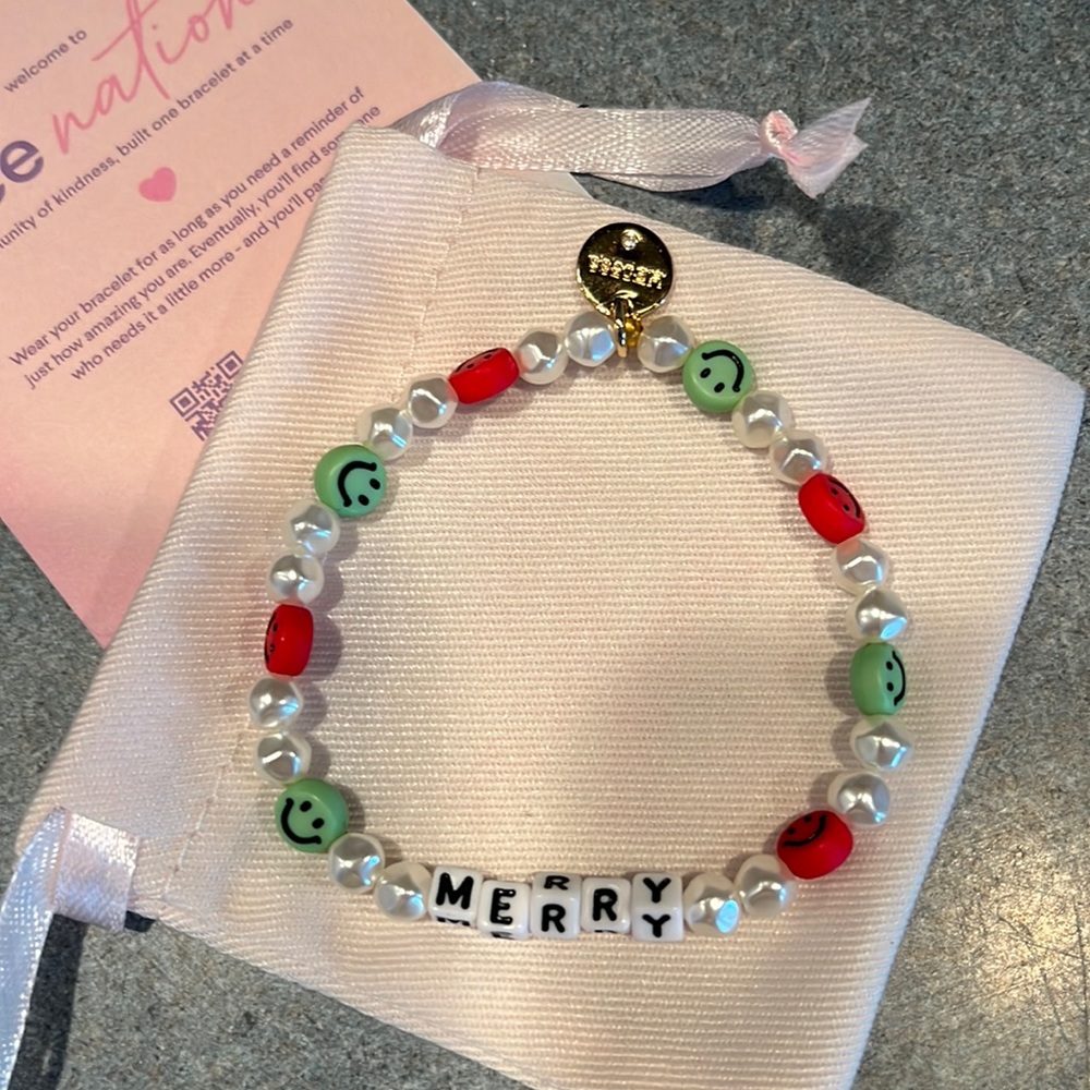 Little Words Project M/L. MERRY. NWOT